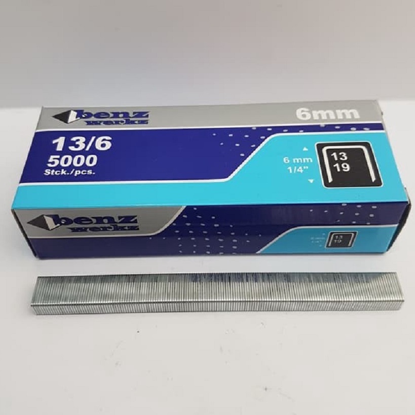 

Model Baru✿ Isi Staples Manual Staples Tembak BENZ 13/6mm 6mm 5000pcs 083 ✺