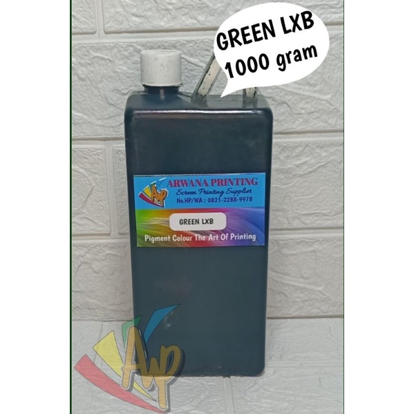 

Biang Warna Sablon Hijau Pigment Green Lxb 1Kg Terbaik Dikelasnya