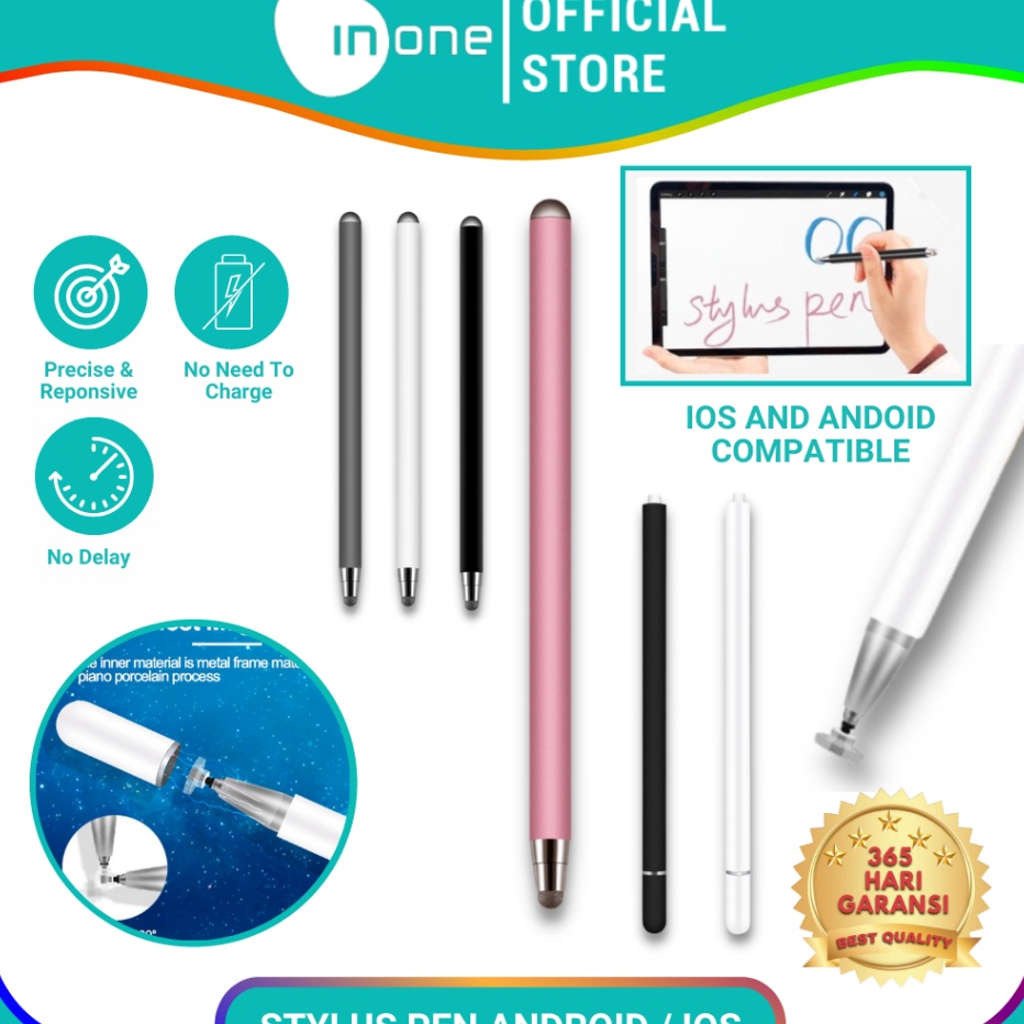 Best Product INONE Stylus Pen / Drawing Pen Stylus Kompatibel Android/iOS/Tablet/Microsoft V95