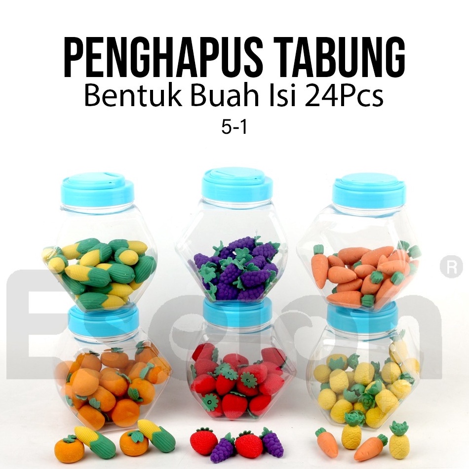 

➳Terbaru 24pcs Penghapus / Penghapus Fancy / Penghapus buah / Penghapus (TOPLES) S73