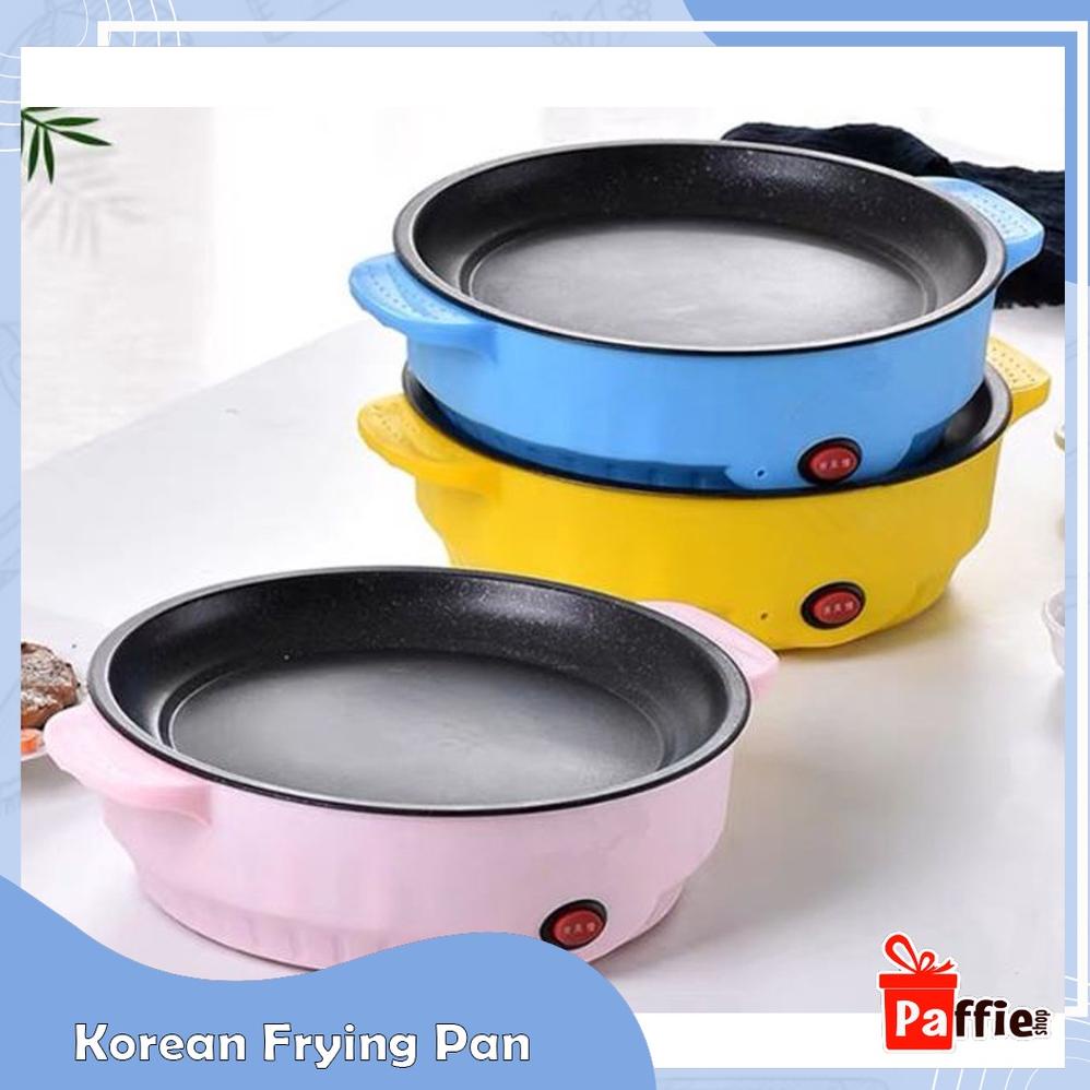 Korean Frying Pan Grill BBQ Listrik Panci Wajan Elektrik Alat Masak Portable Dapur Rumah Piknik Peci