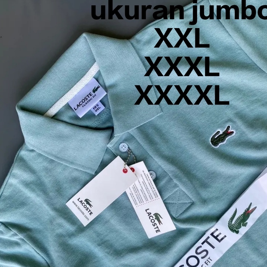 ↔✢❅ Kaos kerah polo pria dewasa / kaos polo jumbo XXL XXXL 4XL terlaris / kaos kerah polo jumbo pria