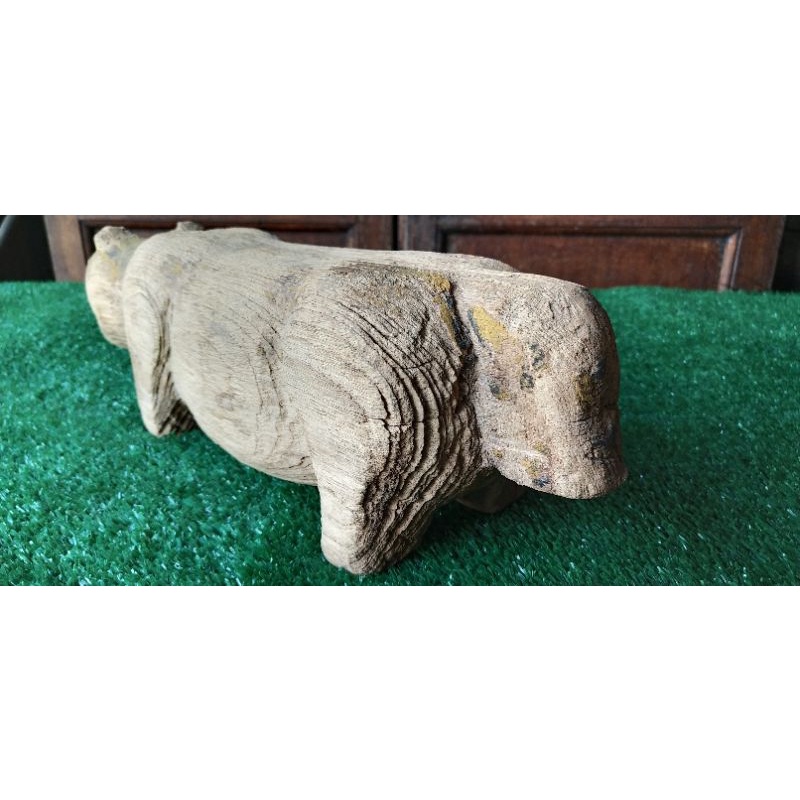 macan kayu jati antik