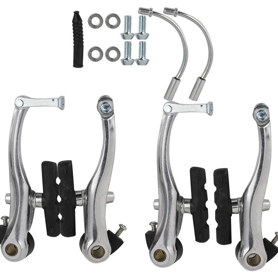 CHEKOUT Rem Sepeda Vbrake Full Alloy Chrome Sepeda Lipat MTB Minivelo DLL