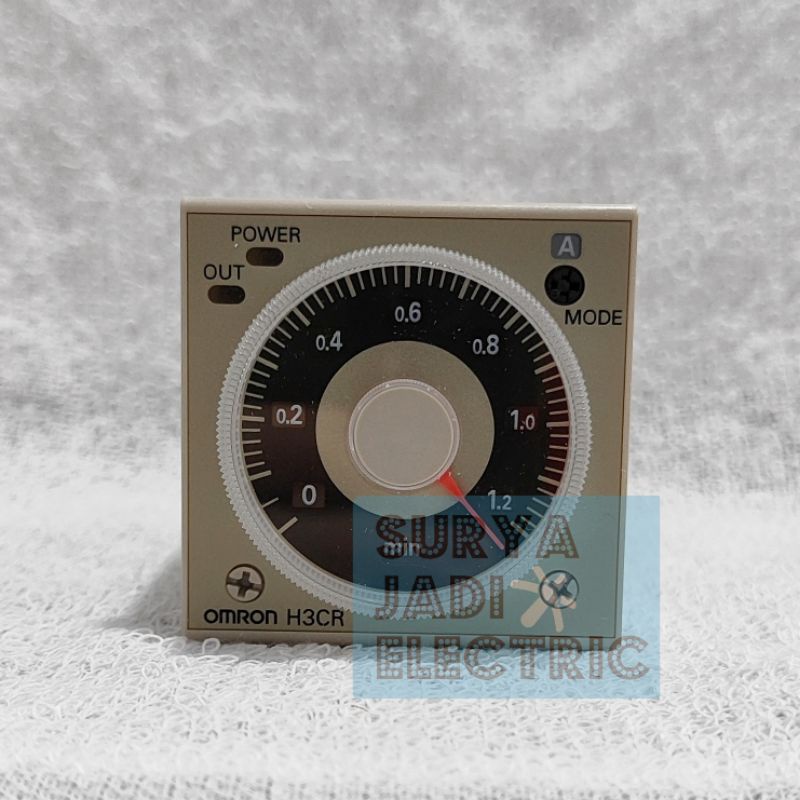 Timer OMRON H3CR-A8 12-48V H3CR A8 H3CRA8 12V 24V AC/DC ORIGINAL
