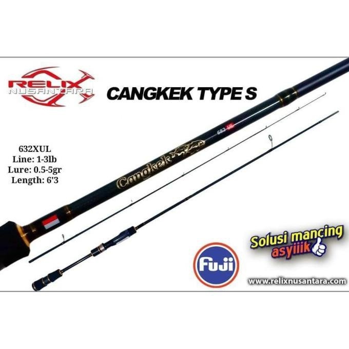 Joran Cangkek 1-3 lb 632 XUL Relix Nusantara