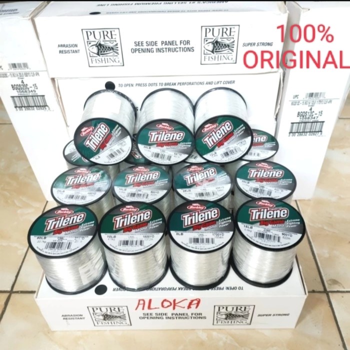 NEW SERIES SENAR BERKLEY TRILENE BIG GAME ORIGINAL