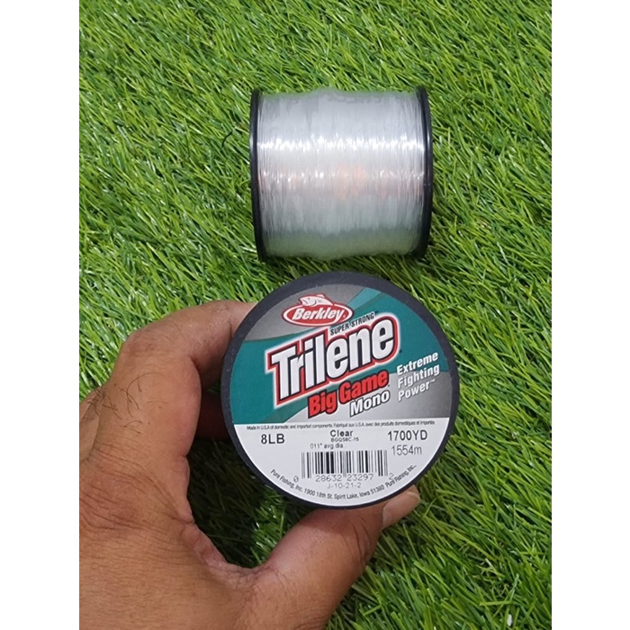 NEW SERIES BERKLEY TRILENE BIG GAME MONOFILAMENT - CLEAR ORIGINAL