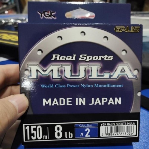 NEW SERIES SENAR YGK GALIS REAL SPORT MULA 150M 12LB ORIGINAL