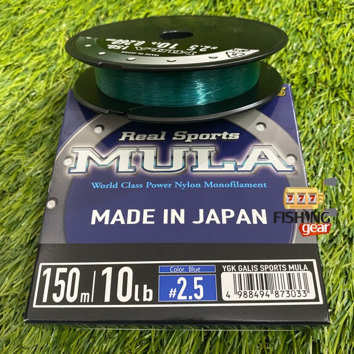 NEW SERIES SENAR BENANG YGK GALIS MULA BLUE AND FLUO YELLOW 150METER MONOFILAMENT ORIGINAL