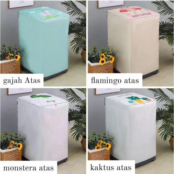 sarung mesin cuci buka atas cover mesin cuci buka atas WATERPROOF