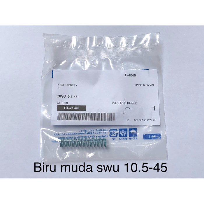 Bestseller Per Misumi Biru Muda Original Untuk Valve - Per Mizumi