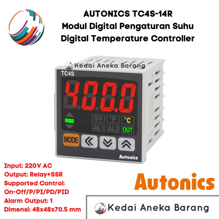 Bestseller Temperature Controller Digital Autonics Tc4S-14R Tc4S 14R Temperatur
