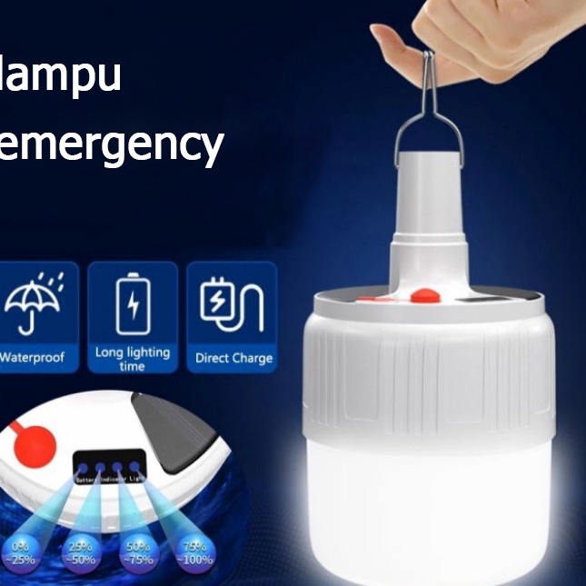 Terkini Perfin PFLG05 Lampu Charger Lampu Emergency Darurat LED Lampu Cas Tahan 12 jam USB Lampu Tid