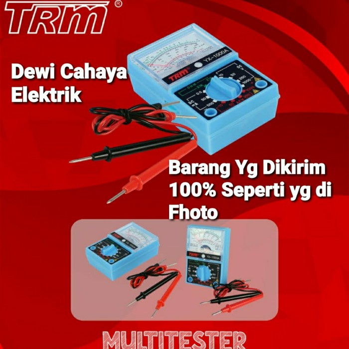 FREE ONGKIR MULTITESTER ANALOG MINI - AVOMETER ANALOG - MULTITESTER KECILYX-1000A FREE ONGKIR