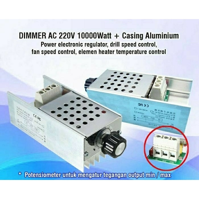 Bestseller Scr Dimmer 10000 Wat 220 Volt Ac Dimer 10000W Voltage Speed Controller