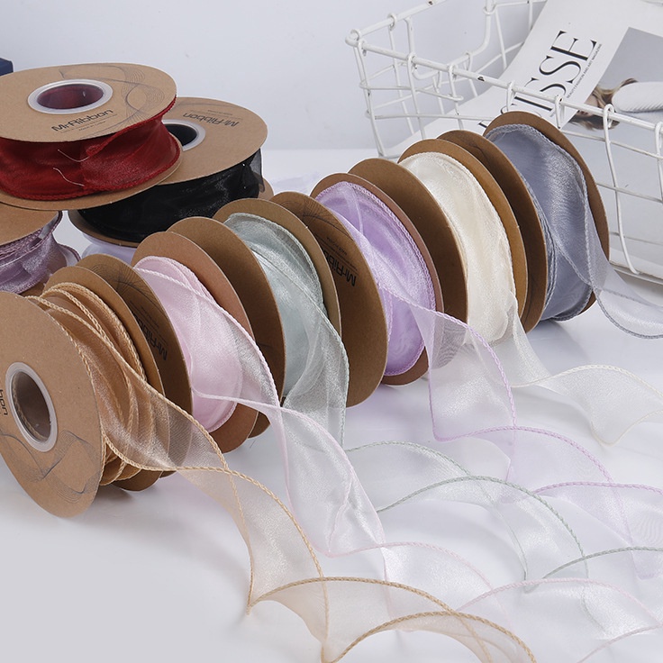 

❀Baru [1 ROLL 10 Yard] Pita Korea Fishtail Ribbon / Pita Gelombang / Pita Kado / Pita Dekorasi / Pita Hampers / PITA BOUQUET | Ribbon fish tail list gold R44