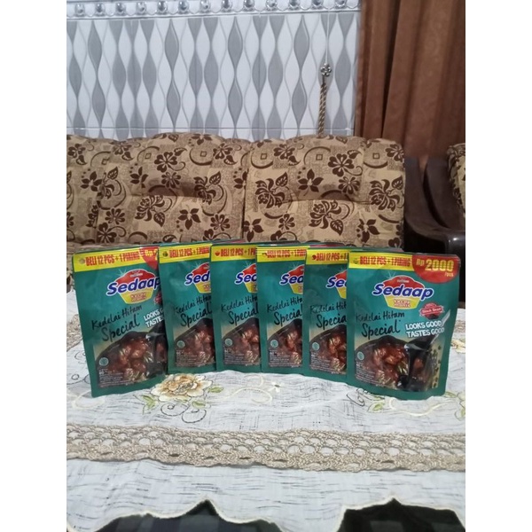 

kecap sedap hitam dapat 6pcs