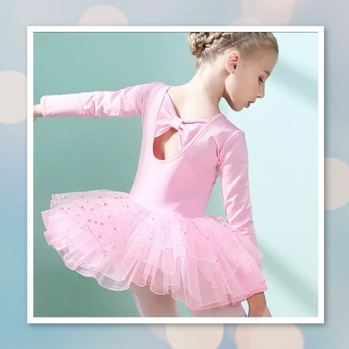 Baju Ballet Sambung Rok Ballet Pasdedeux Dancewear