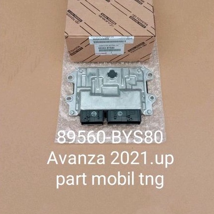 Ecu Ecm Komputer Toyota Avanza Xenia 2022 89560-BYS80 ORI