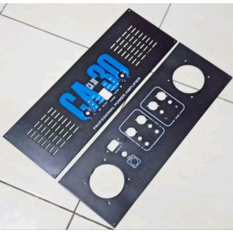 Plat Panel Depan Belakang CA30 Power Amplifier Stereo