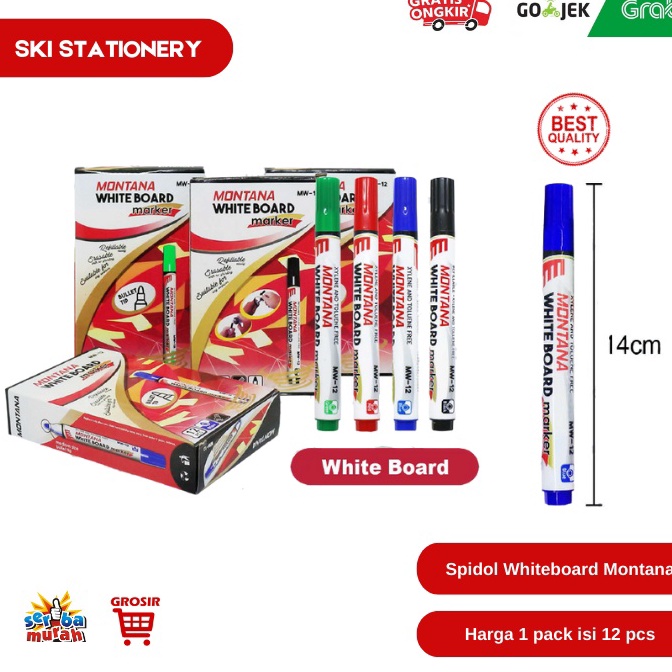 

[CODE BARANG 941ADG] Spidol Whiteboard Montana / Spidol Papan Tulis / Spidol Murah / Spidol Grosir Montana Kerenz
