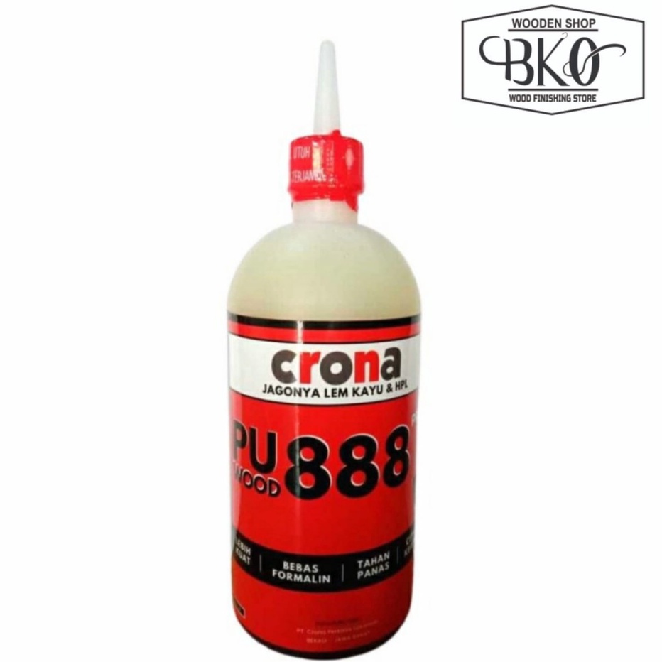 

✲Terbaru→ Lem kayu crona 888 450gr lem kayu basah Wood glue L82 ❋