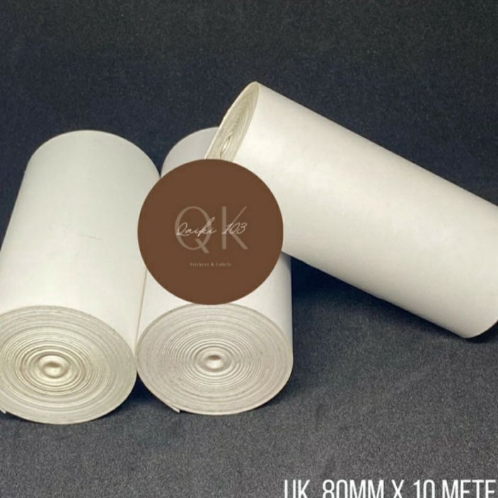 

VFGC5022 COD Label Kertas Sticker Thermal 80mm x10m Countinous / Nyambung