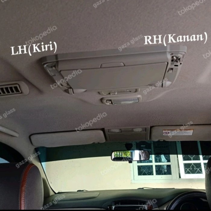 MIKA LAMPU TV PLAFON INNOVA FORTUNER AVANZA VELOZ