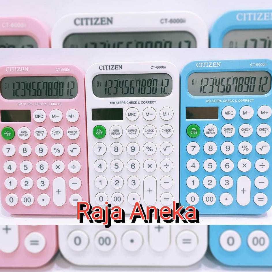 

✴Diskon➭ Kalkulator Citizen 6000ii Warna CT-6000ii CT 6000 Calculator CT 6112 CITIZEN 6112 076 ➡