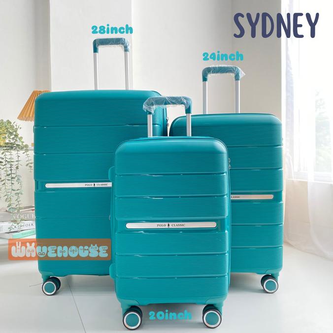 Koper Polo Classic SYDNEY 28 Inch Double Zipper TSA Lock Expandable