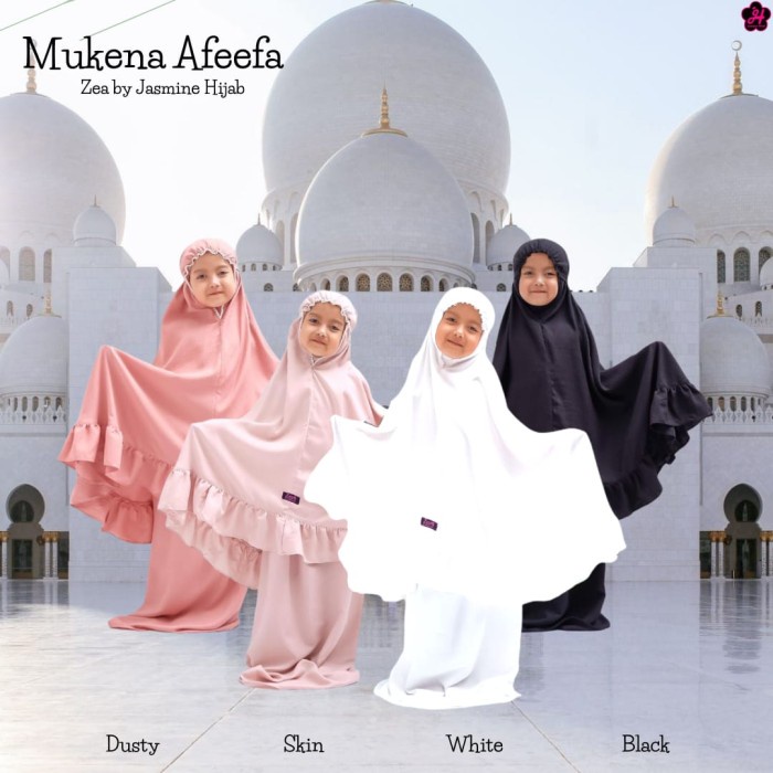 Mukena Anak Afeefa Zea By Jasmine Hijab