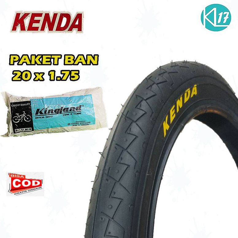 PALING DICARI BAN LUAR 20 x 1.75 KENDA BAN kenda 20 BAN LUAR sepeda mini lipat minion BMX BAN LUAR S