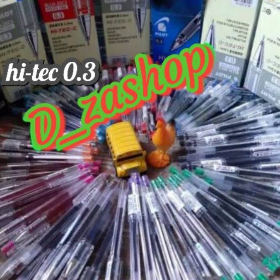

VTDK0441 【Penjualan Terbaik】COD pulpen HI TECH c 0.3mm dan 0.25 mm Pilot warna warni satuan satuan" hi tec hitech hitec