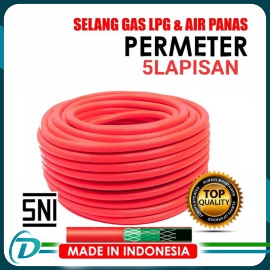 Selang Gas LPG 5 Lapis SNI - Selang Water Heater 58