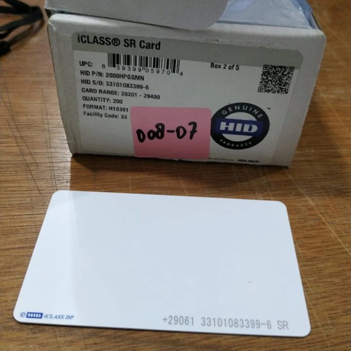 

Terlaris Hid Iclass Thin Card