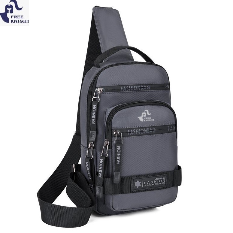 laris manis Freeknight Tas Selempang Pria Multifungsi Sligbag Besar Fashion TS705