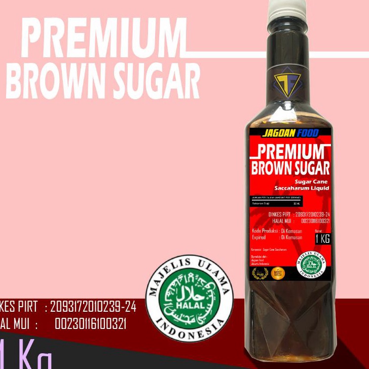 

Seller 1kg Brown Sugar Cair Premium JF