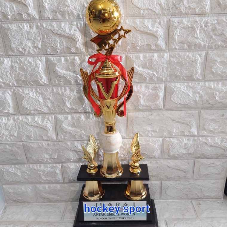 MURAH MERIAH Trophy Piala Bola Futsal 2 KAKI MURAH