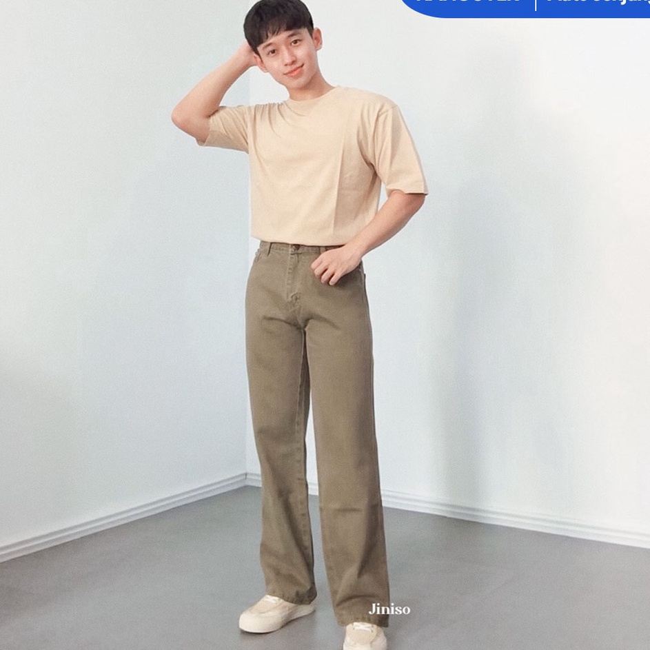 TrxXx4X8 JINISO Loose Denim Jeans Pria 814 - 824