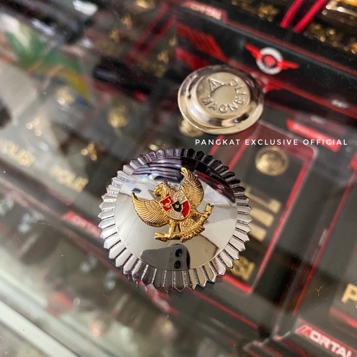 TANDA JABATAN CAMAT TERBARU UKURAN KECIL MAGNET