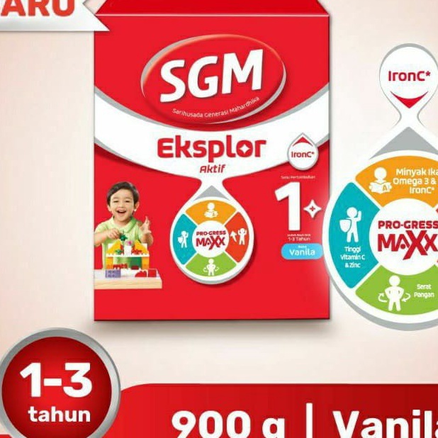 FPPW6851 Stok terbaru  SGM 1+vanila 900gr