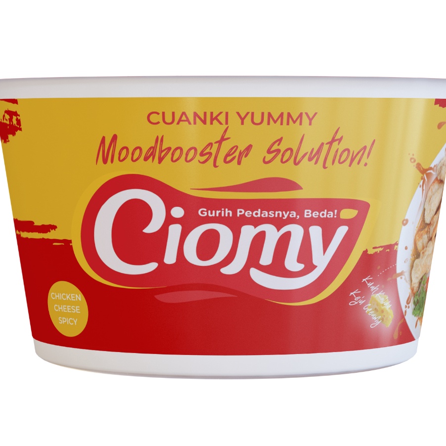 

LTYK0877 Free Ongkir Cuanki Soun Komplit Instan Praktis Pedas Gurih Toping Cireng Crunchy Kuah Rempah Keju Cheese Creamy Tanpa MSG Halal BPOM / Cuanki Cheese Cup Ciomy