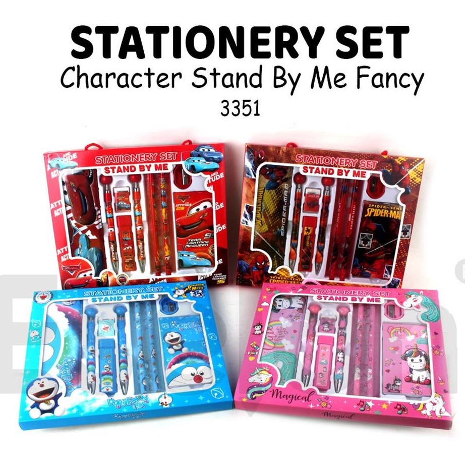 

CNXG1862 Terlaku... Stationary Set 10in1 Karakter/ Paket Alat Tulis 3351