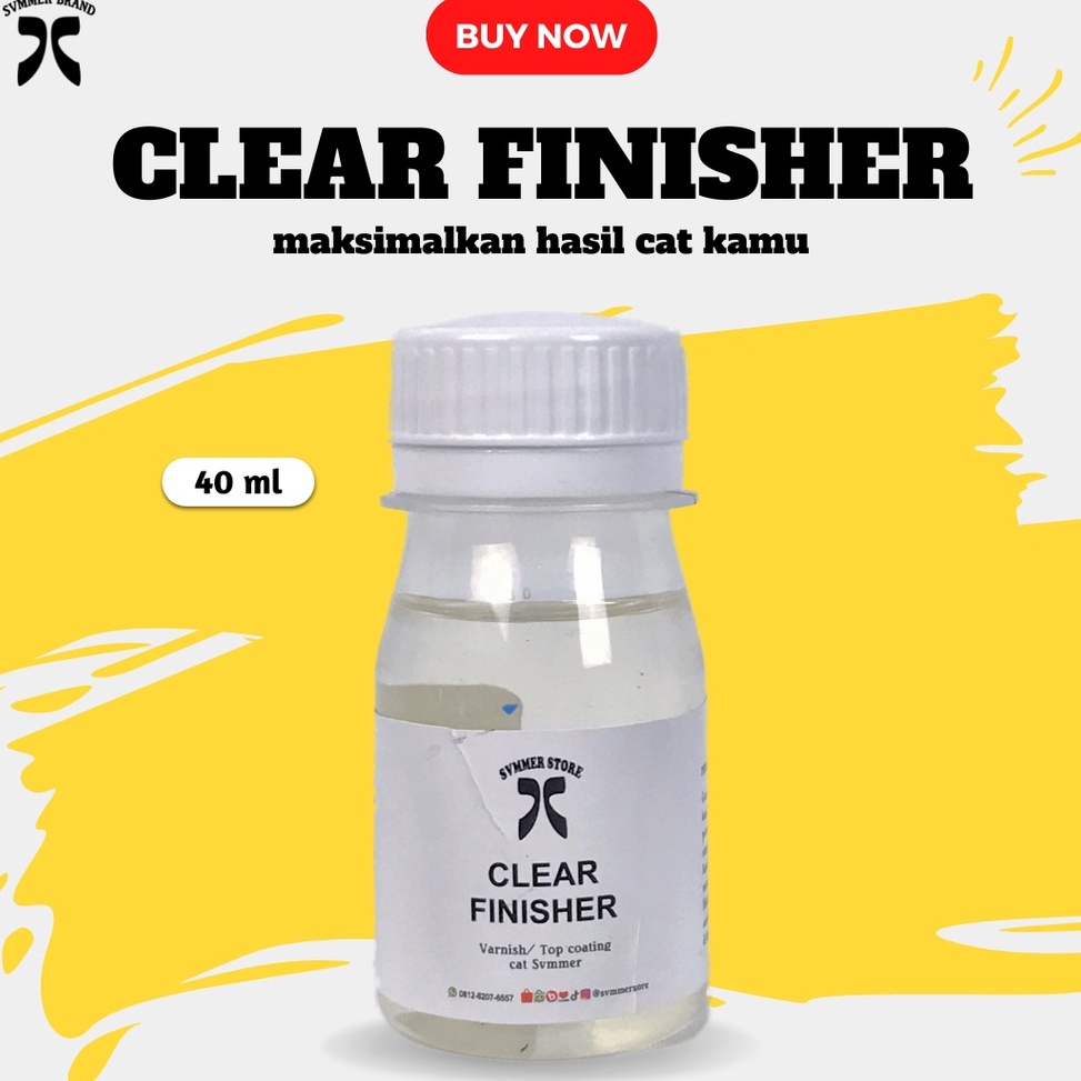 

Produk Keren Clear Finisher Cat Sepatu Cat Akrilik untuk Kaca/ Kulit/ kanvas Leather Paint Cat Kanvas - Summer Brand H79 ➡