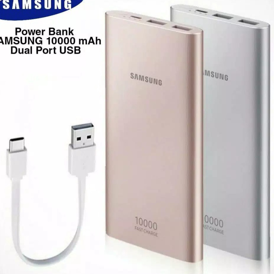 AIF325 Powerbank Samsung 10000mAh Powercore 10000 mAh USB Type-C Power Bank SAMSUNG Original EB-P1100C ||