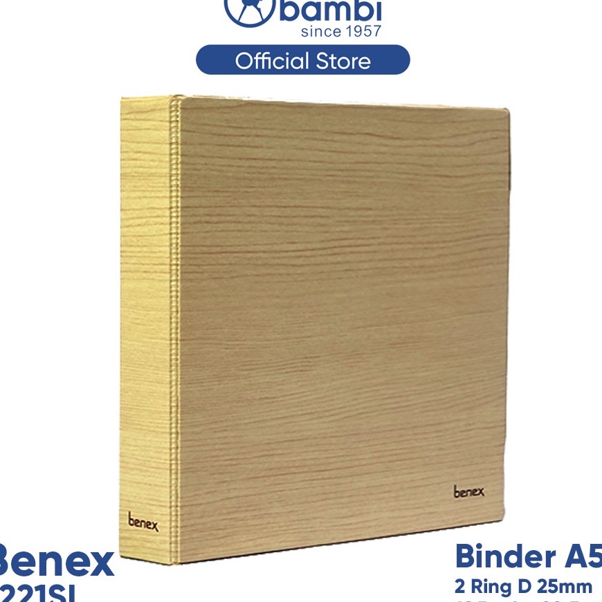 

CNYF6322 [PROMO SALE!!!] Benex 2 Ring Binder D-Type A5 25mm 2221SL - Binder Photocard / Album Photocard RANDOM COLOR