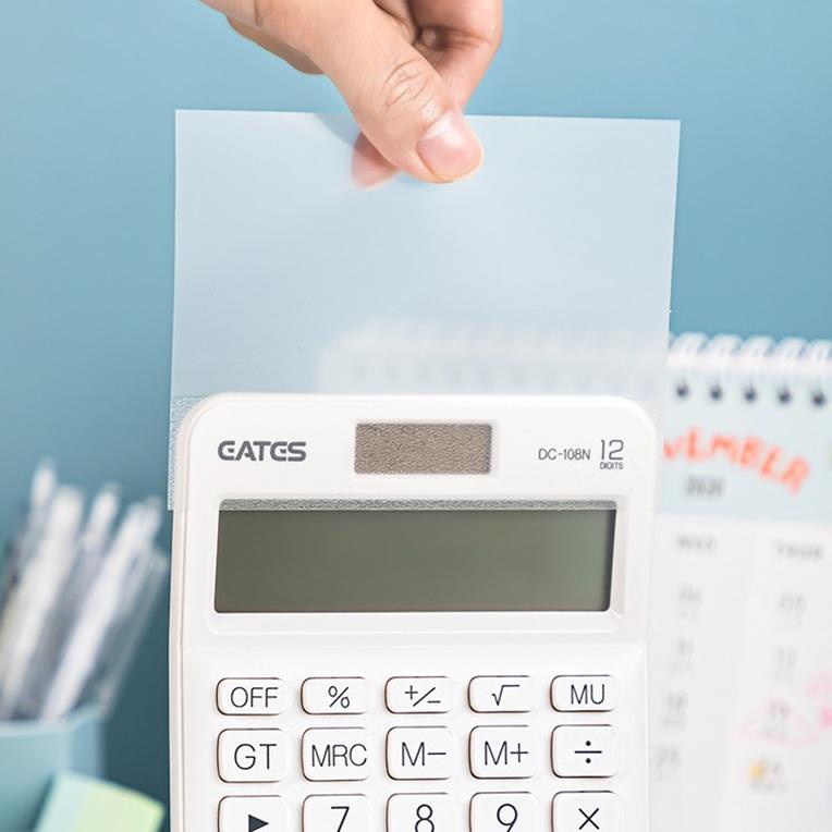

Terbaik Sticky Note Transparan Tahan Air Untuk Kantor / Sekolah/ Plastik Dapat Ditulis Permukaan Halus - Pd