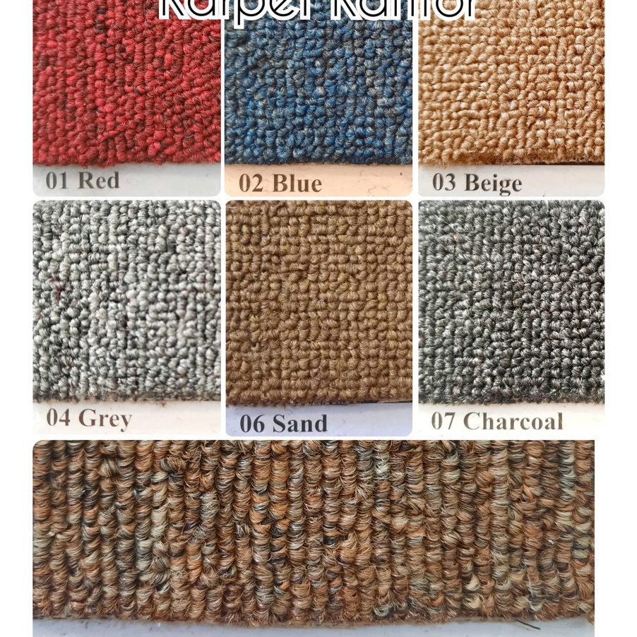 Terkini Karpet lantai Karpet meteran polos karpet meteran tebal karpet masjid Karpet kantor ✽