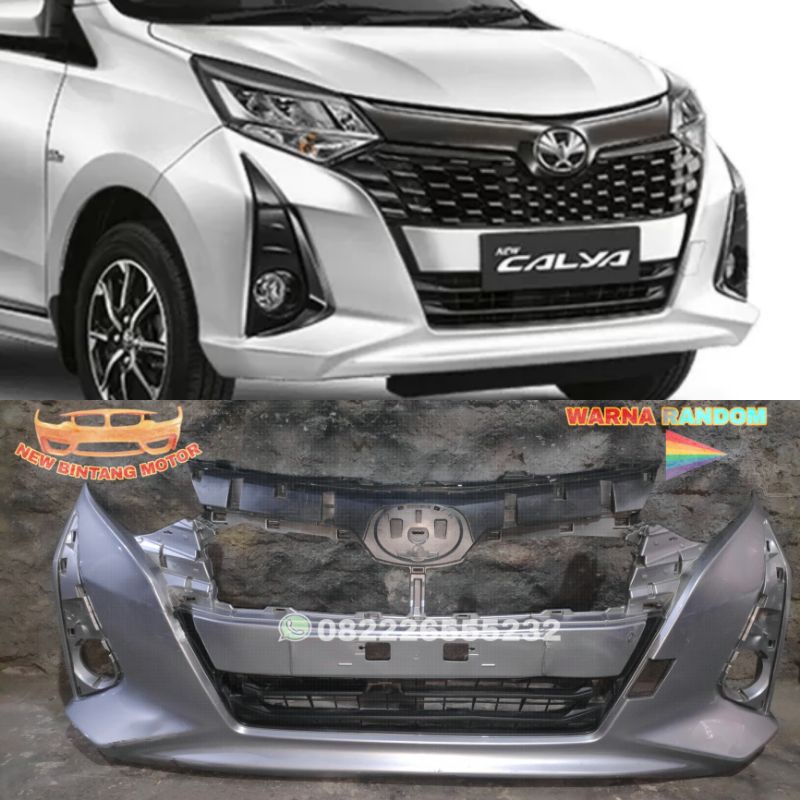 Bumper depan toyota new calya facelift 2020 2022 original